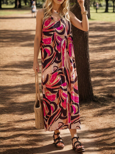 Printed Maxi Dress