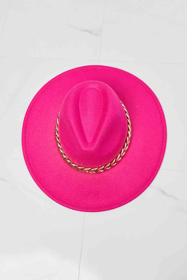 Pink Fedora Hat