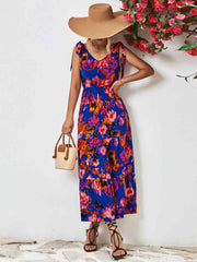 Floral  Midi Dress