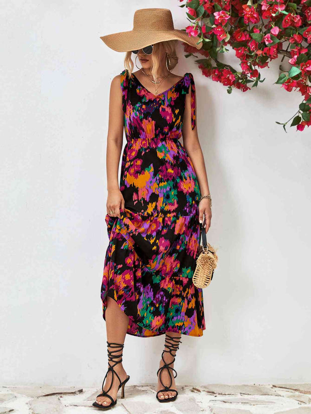 Floral  Midi Dress