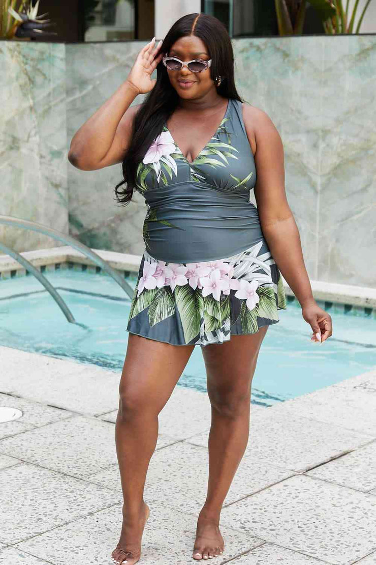 Tropical Swim Dress