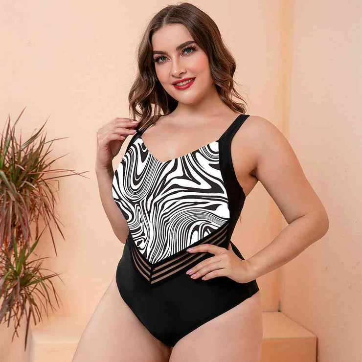 Full Size One Piece Swimsuit