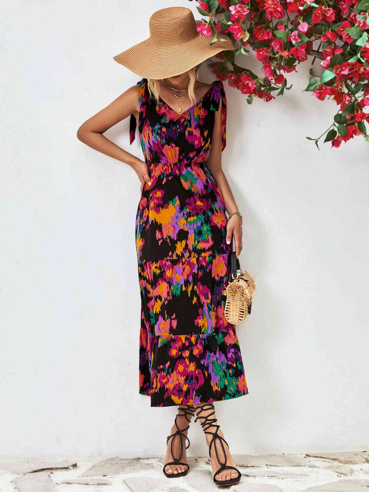 Floral  Midi Dress